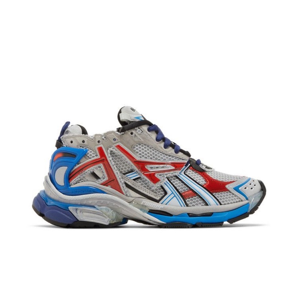 Balenciaga Multicolor Sneakers - Red, Blue, Gray